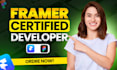 do framer website design, figma to framer, framer landing page, framer developer