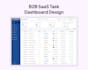 design saas dashboard, web app UI UX in figma
