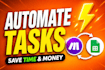 automate your business tasks using make and google sheets