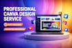 create modern canva graphics for social medias and ads