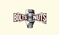 design unique bolts and nuts fastener logo