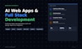 build ai web application using django and react