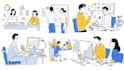 design custom doodle illustrations