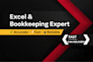 manage your bookkeeping and financial data in excel
