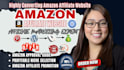 create amazon affiliate website approval guide profitable niche research