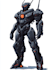 make anime style mecha robot illustrations
