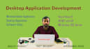 develop desktop software applications in visual basic