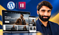 design or redesign a wordpress website with elementor
