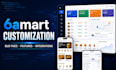 customize and fix your 6ammart food delivery platform