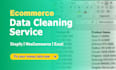 do data cleaning for ecommerce