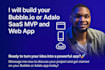 develop bubble website bubble mobile app developer saas mvp bubble web adalo