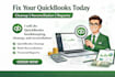 do quickbooks bookkeeping, cleanup, and reconciliation