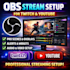 setup obs studio for twitch youtube streaming professionally