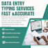 do fast data entry and excel data cleanup
