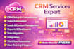 setup hubspot, gohighlevel, zapier, make CRM automation