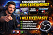 fix obs stream lag, black screen, audio issues, andoptimize your streaming setup