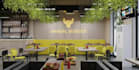 elevate brand with custom cafe interior,restaurant exterior,3d cad layout render