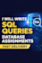 wite sql queries and solve database assignments