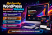 build, design, redesign, develop, customize wordpress website with elementor pro