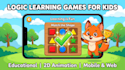 develop an interactive puzzle logic learning game for kids