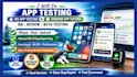 do app testing ios app testing review QA iphone android app testing beta testing