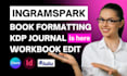 do ingramspark book format fix kdp cover,ebook ingramspark publishing, lulu book