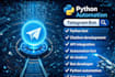 build a powerful telegram bot using python with API automation