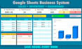 build a google sheets system for sales and inventory
