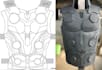 design sewing pattern template cosplay patterns for eva foam fabric armor props
