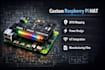 custom raspberry pi hat pcb, schematic, manufacturing files, pi gpio, pi hat pcb
