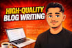 write professional SEO blog posts