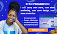 setup stan store, stan store marketing, stan store design, stan store promotion
