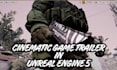 create cinematic and 3d game animations in unreal engine 5, game environments