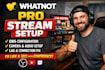 setup and optimize your whatnot live stream with obs professionally