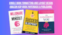 fix kdp paperback, book formatting and layout design, kindle ebook publishing