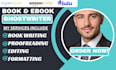 ebook ghostwriter, ebook writer, KDP ghost book writer, non fiction ghostwriter