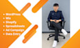 assist with digital marketing, admin, and business support