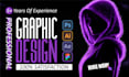 design an awesome graphic design, redesign, vector artwork, digital artwork
