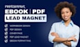 workbook, pdf design, lead magnet, workbook design, cover page