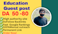 create SEO friendly education articles and learning content