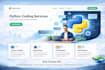 develop bussiness website with python coding