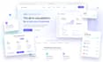 build premium saas UI and landing page with smooth animations