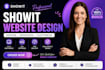 design, redesign or repair showit website