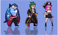 pixel art animation pixel art character design sprite sheet pixel art character
