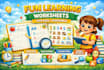 design fun and printable kids worksheets for preschool