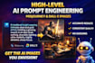 do high level prompt engineering ai image generation midjourney dall e prompt