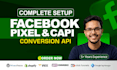 setup or fix shopify meta pixel conversion API tracking via gtm, ga4, fb pixel