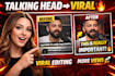 create engaging talking head videos with captions and jump cuts