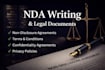 draft contracts, nda, and legal documents, enforceable doc