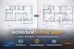provide architectural drafting support and technical assistance